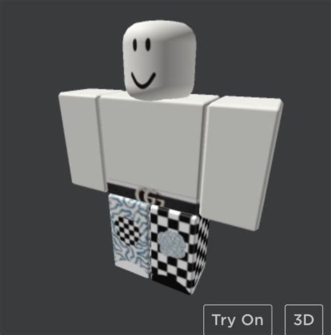 gucci pj pants white|Gucci pants for roblox.